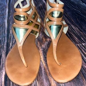 Michael Kors Leather Sandals